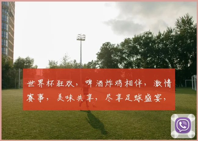 世界杯狂欢，啤酒炸鸡相伴，激情赛事，美味共享，尽享足球盛宴，激情一夏